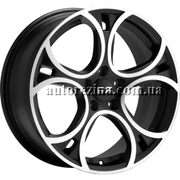 OZ Wave Matt Black+Diamond Cut